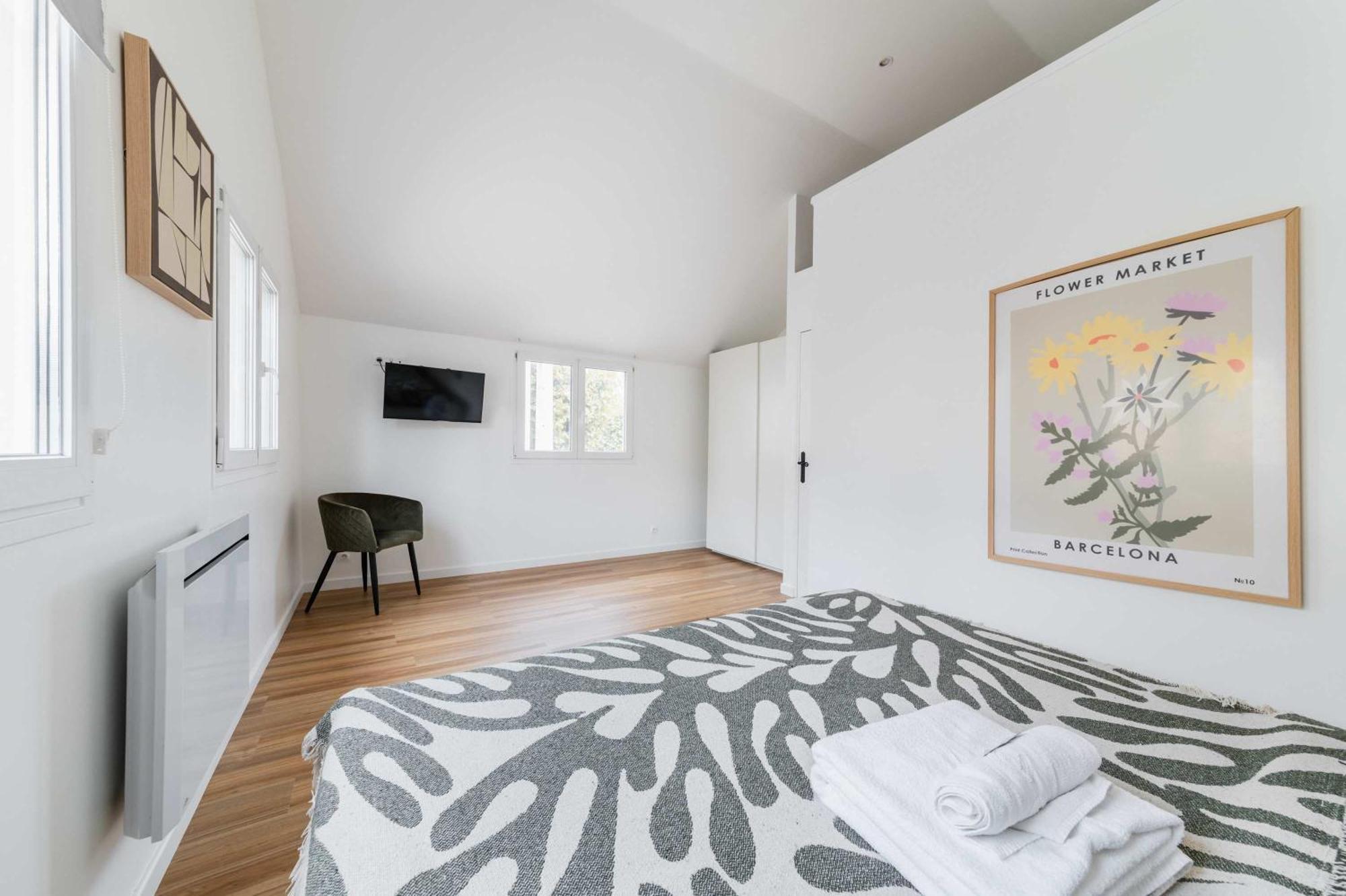 Villa Romainville Paris Pour 8 Personnes - Flat-Guest Экстерьер фото